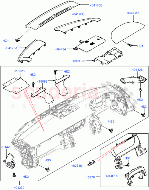 Part Diagram for Land Rover LR088430