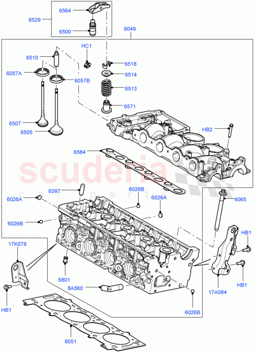 Part Diagram for Land Rover LR001240