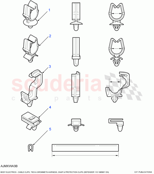 Part Diagram for Land Rover YYC10030L