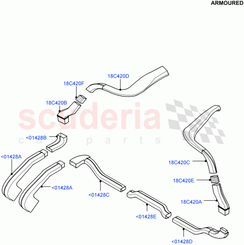 Part Diagram for Land Rover LR075882