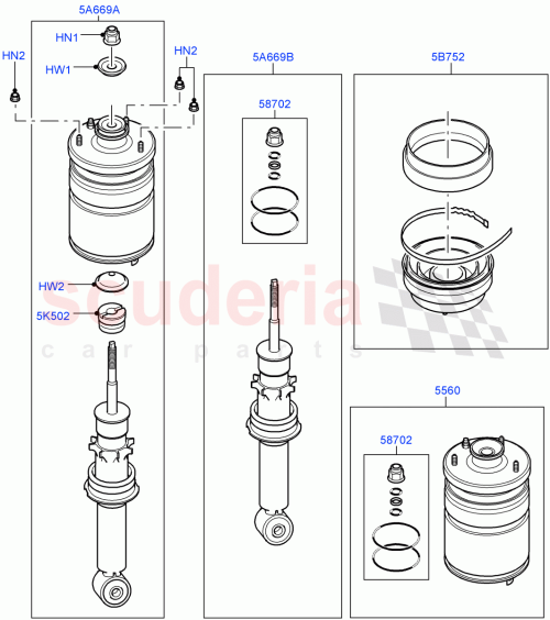 Part Diagram for Land Rover LR038095