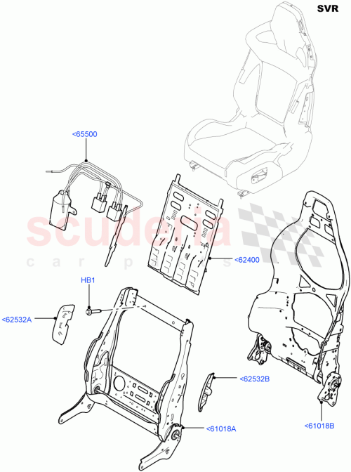 Part Diagram for Land Rover LR108536