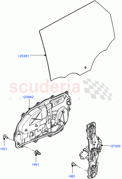 Part Diagram for Land Rover LR155748