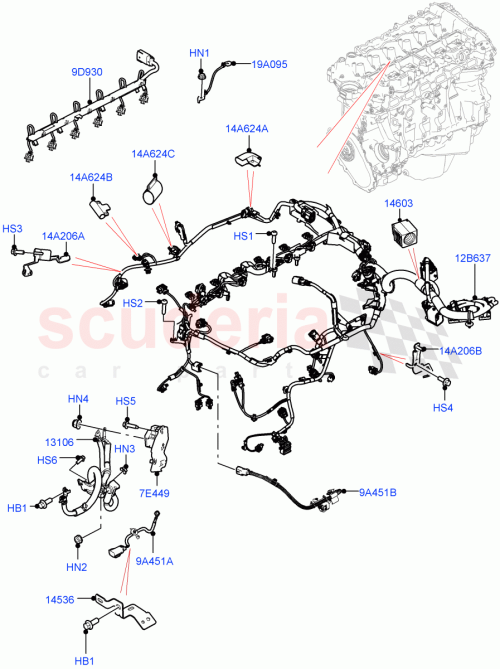 Part Diagram for Land Rover LR170959