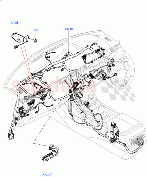 Part Diagram for Land Rover LR115201
