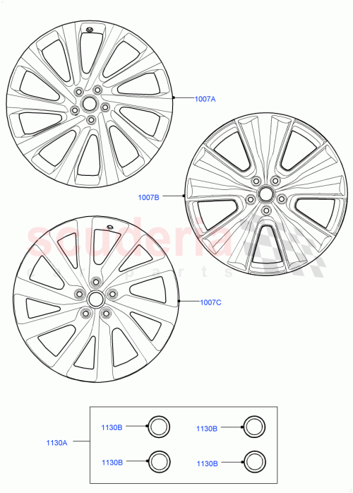 Part Diagram for Land Rover VPLKW0155