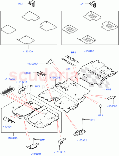 Part Diagram for Land Rover LR065787
