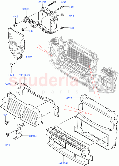 Part Diagram for Land Rover LR044395