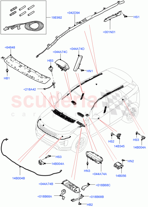 Part Diagram for Land Rover LR138009