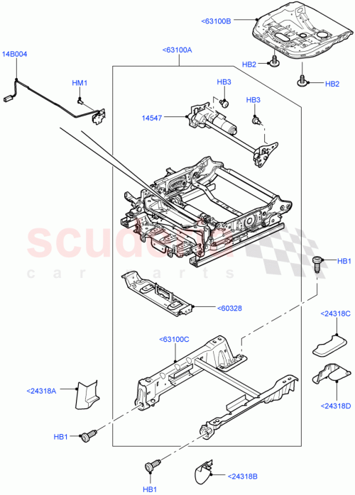 Part Diagram for Land Rover LR032383