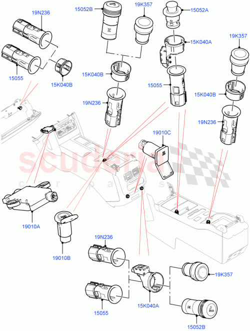 Part Diagram for Land Rover LR033356
