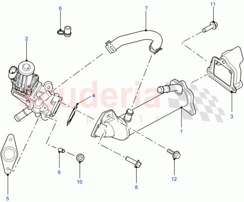 Part Diagram for Land Rover LR055534