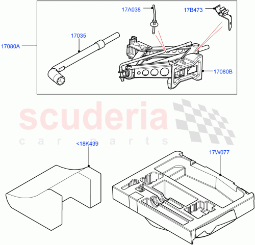 Part Diagram for Land Rover LR070383