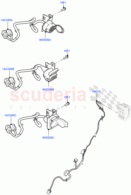 Part Diagram for Land Rover LR043566