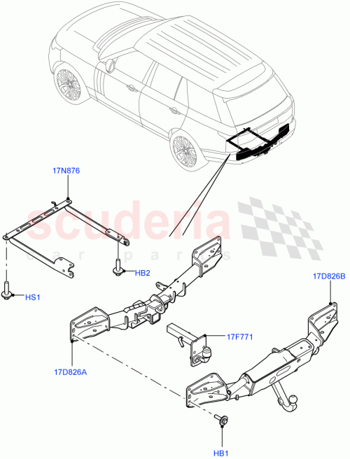 Part Diagram for Land Rover LR036694
