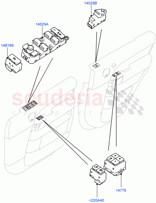 Part Diagram for Land Rover LR034808