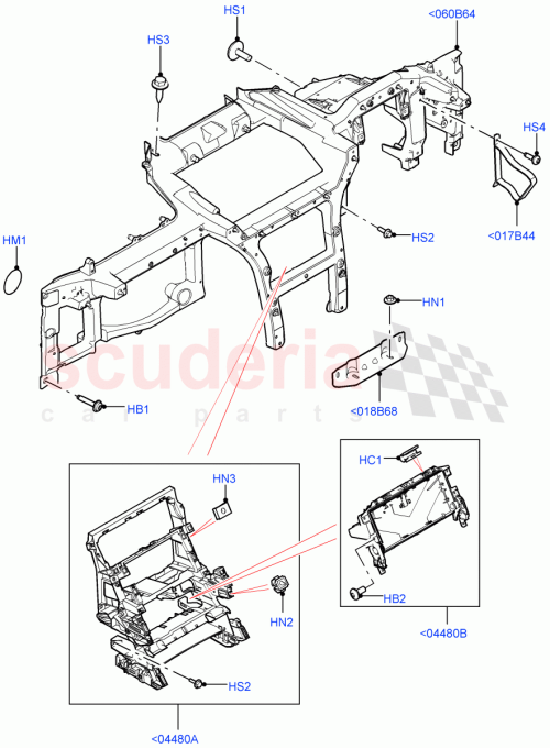 Part Diagram for Land Rover LR081202