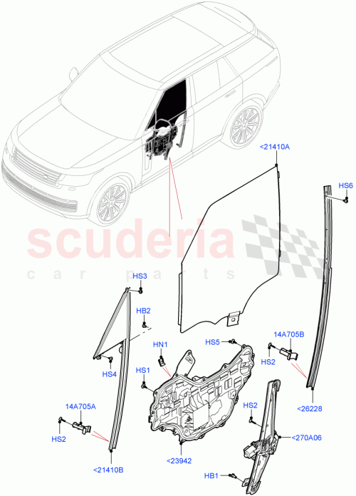 Part Diagram for Land Rover LR109329