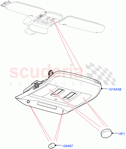 Part Diagram for Land Rover LR166075