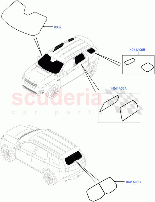 Part Diagram for Land Rover VPLCS0298