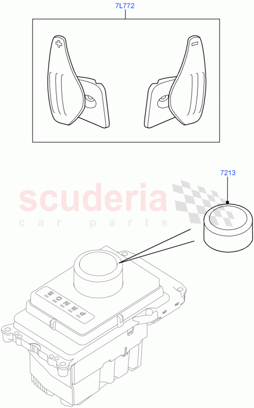 Part Diagram for Land Rover VPLGS0277