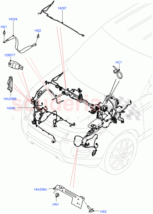 Part Diagram for Land Rover LR094262
