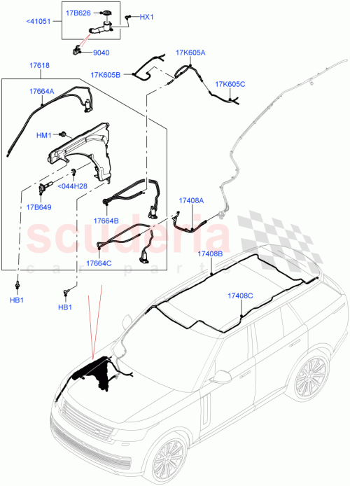 Part Diagram for Land Rover LR153549