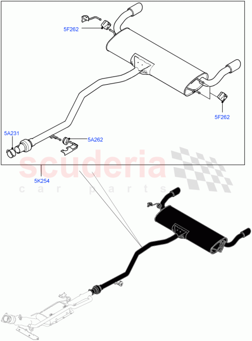 Part Diagram for Land Rover LR079604