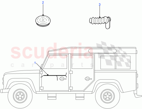 Part Diagram for Land Rover LR016314