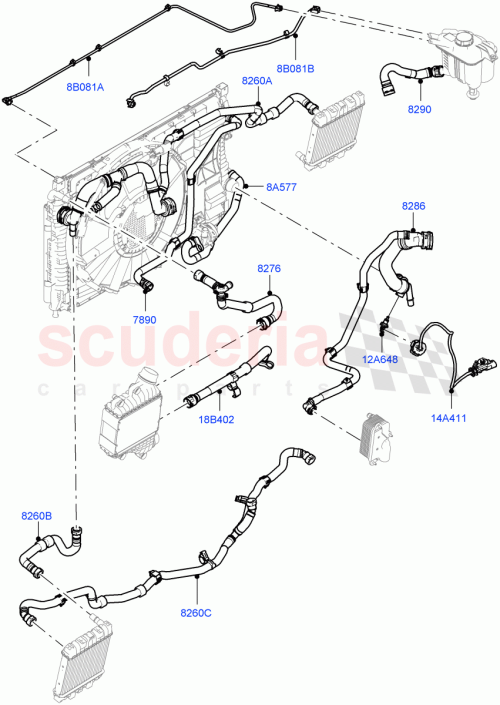 Part Diagram for Land Rover LR115223