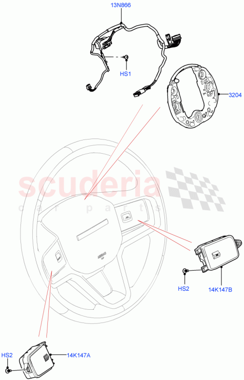 Part Diagram for Land Rover LR161922