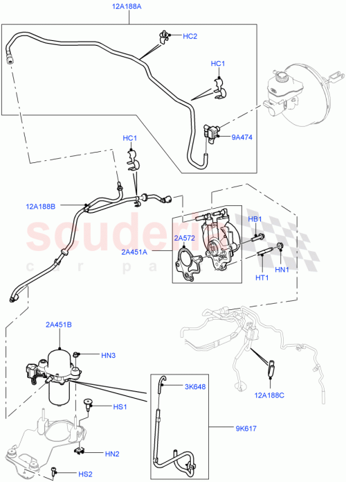 Part Diagram for Land Rover LR086455