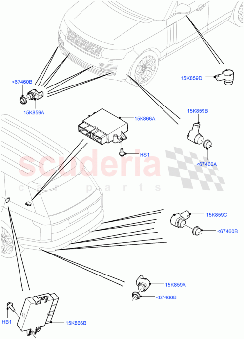 Part Diagram for Land Rover LR041096
