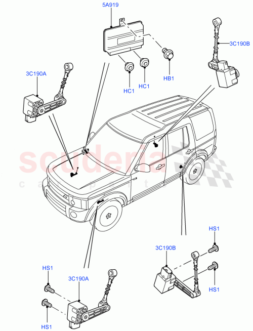 Part Diagram for Land Rover LR023646