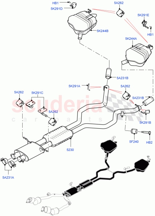 Part Diagram for Land Rover LR126086