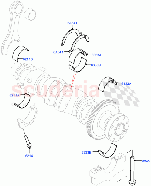 Part Diagram for Land Rover LR161211