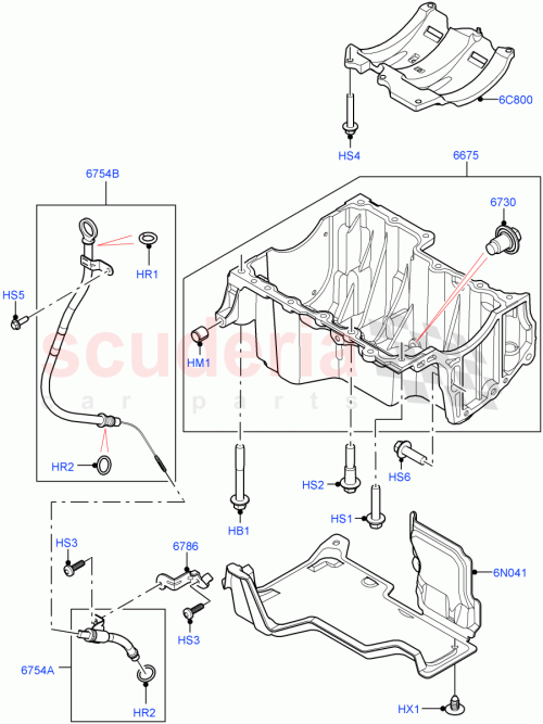 Part Diagram for Land Rover LR170568