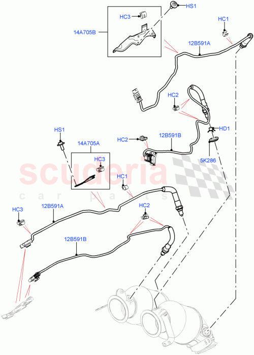Part Diagram for Land Rover LR159830