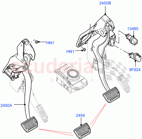 Part Diagram for Land Rover LR061023