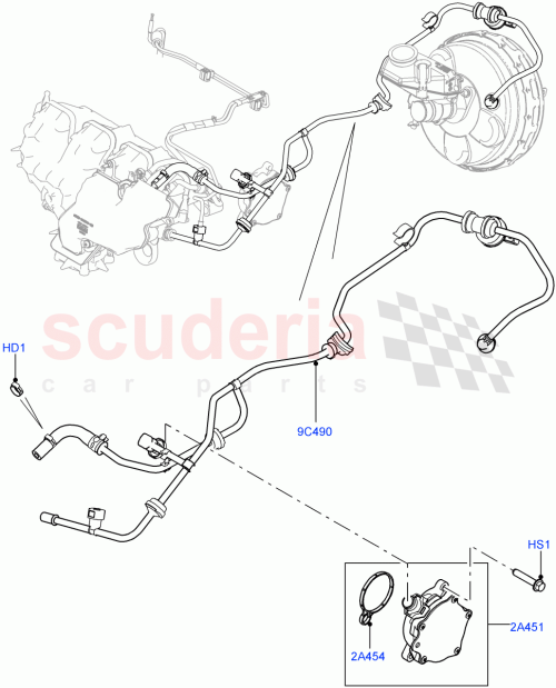 Part Diagram for Land Rover LR175603
