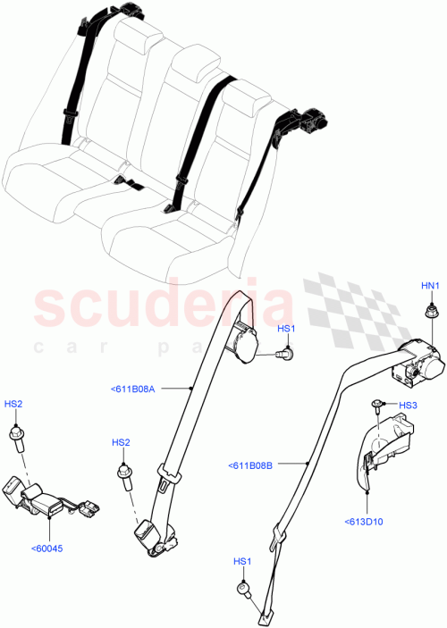 Part Diagram for Land Rover LR092533