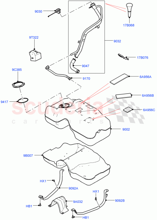Part Diagram for Land Rover LR072675
