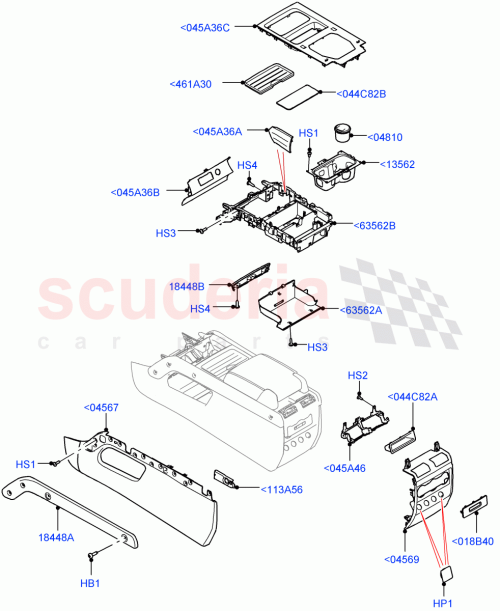 Part Diagram for Land Rover LR133412
