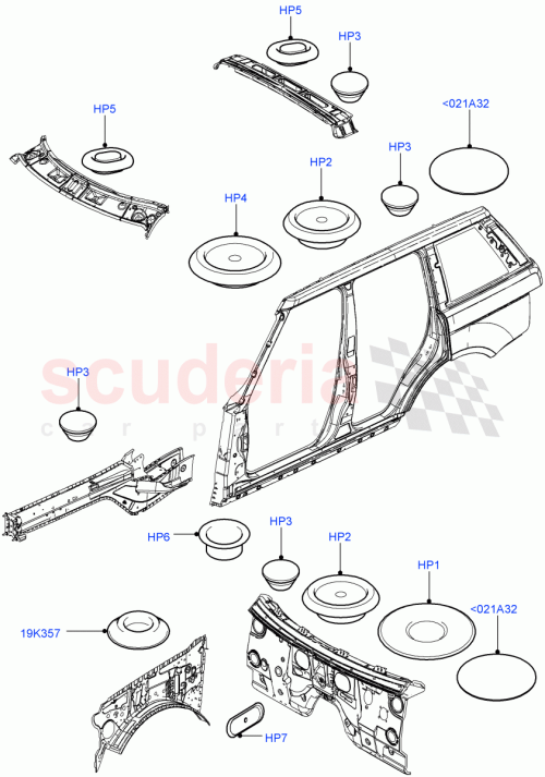 Part Diagram for Land Rover LR014315