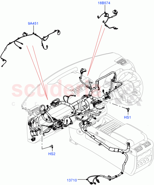 Part Diagram for Land Rover LR136437