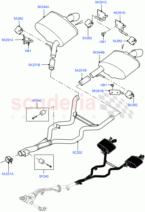 Part Diagram for Land Rover LR077728