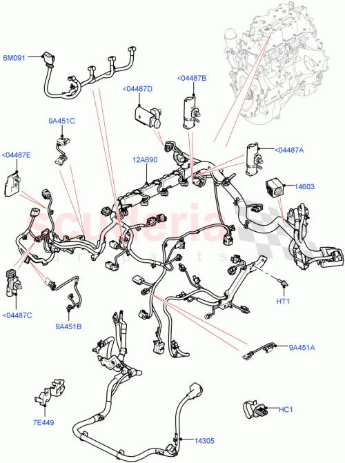 Part Diagram for Land Rover LR098468