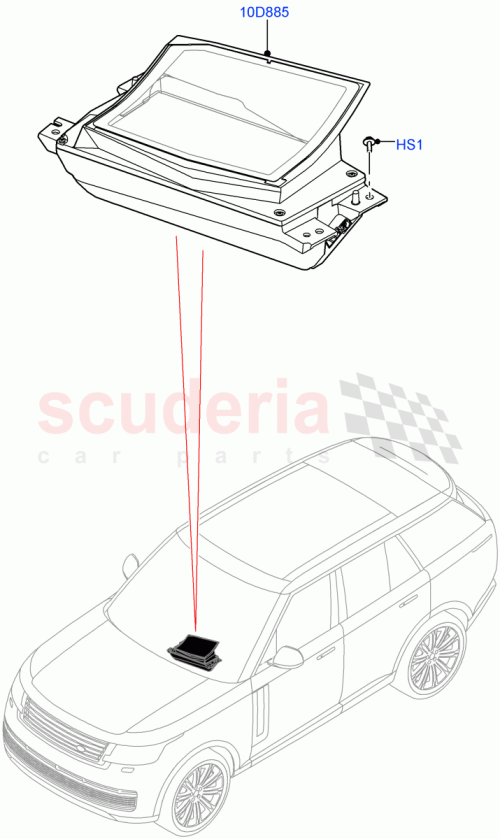 Part Diagram for Land Rover LR151826