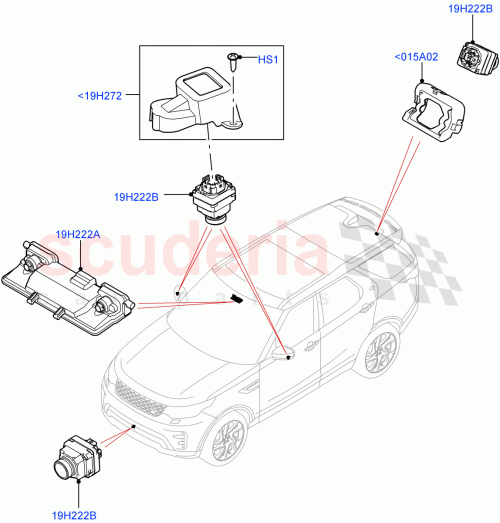 Part Diagram for Land Rover LR166236