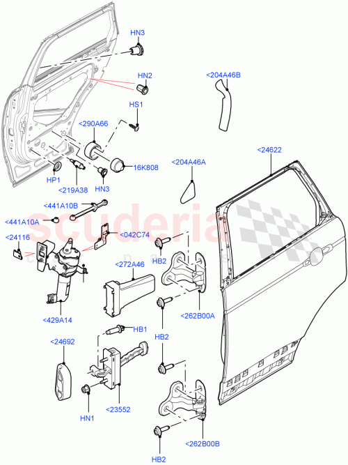 Part Diagram for Land Rover LR106140